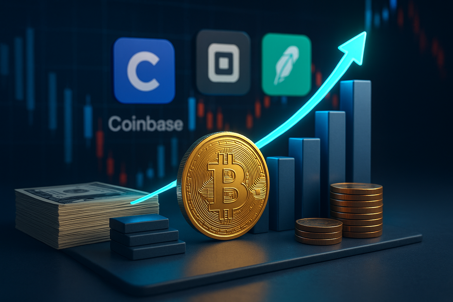 ARK Invest Boosts BitMine Stake While Trimming Coinbase and Robinhood Holdings