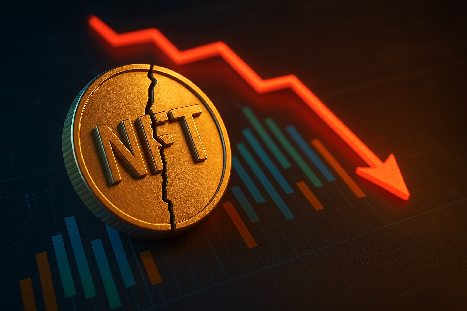 NFT Market Declines Sharply as Monthly Sales Fall to 2025 Lows