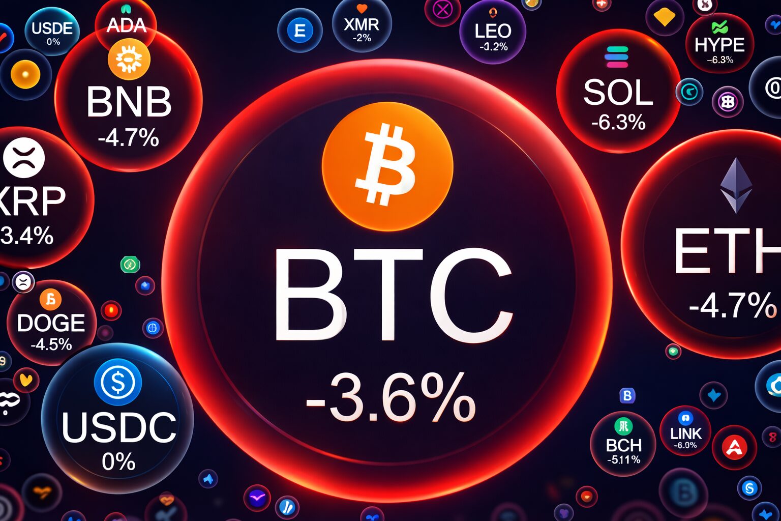 Bitcoin, Ether, Solana Slide as Trump Threatens Iran “Extremely Hard”